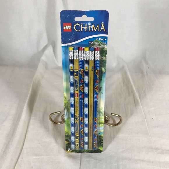Lego Chima Wide Ruled Notebooks Spiral Pencil Set - Picture 5 of 7